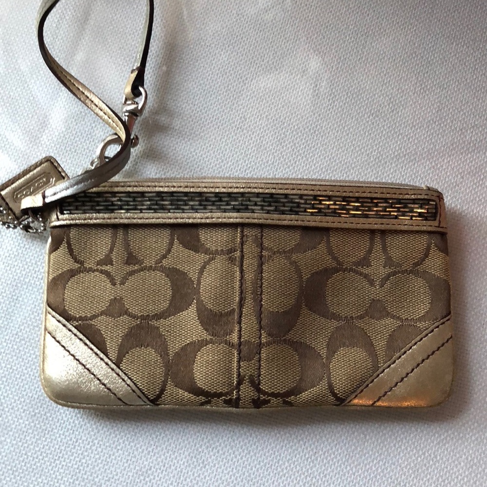 Authentic Coach wristlet